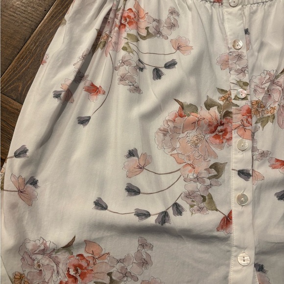 Plum Pretty Sugar Pink and White Ruffled Sleeveless Blouse - Picture 10 of 14